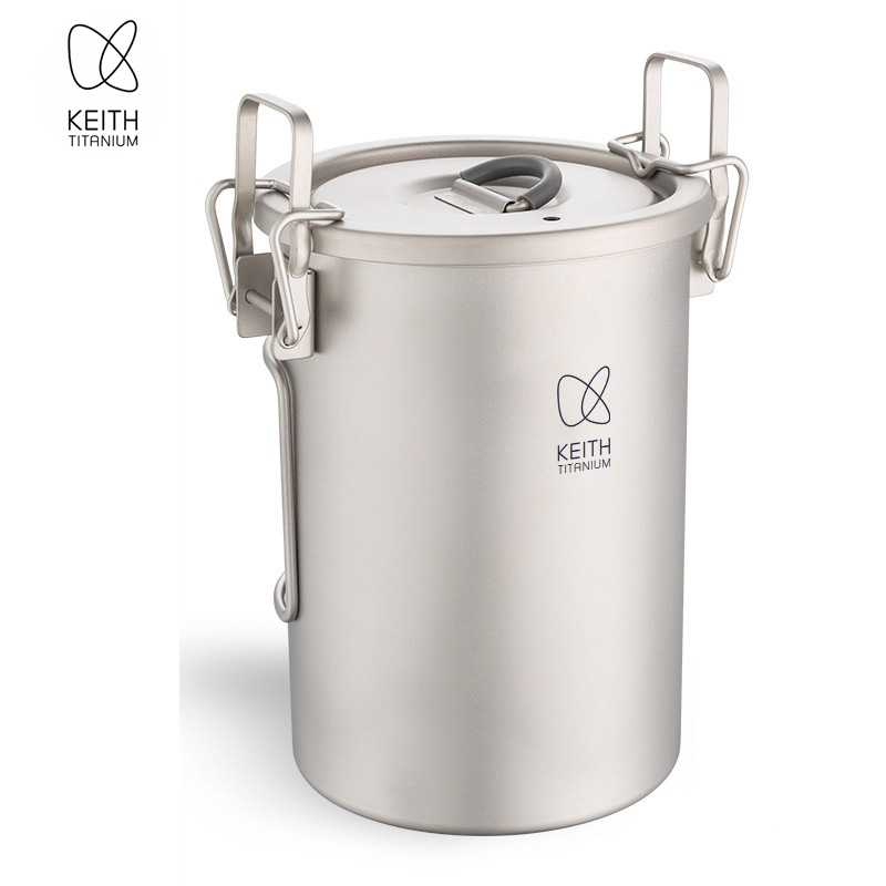 Camping Cooking Appliances - Casserole à riz en titane pur