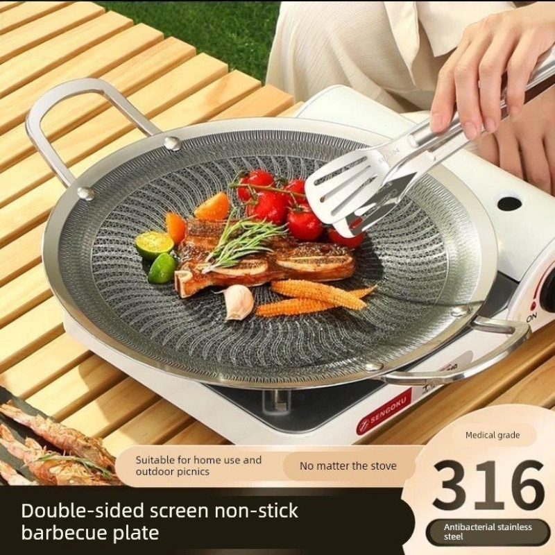 Camping Cooking Appliances - Poêle de cuisson multifonctionnelle en acier