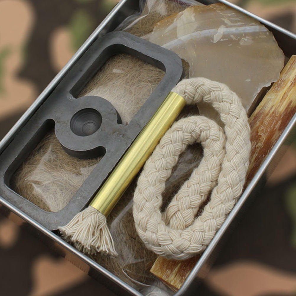 Camping Outdoor Cooking Set - 1 Ensemble de Cordes en Coton