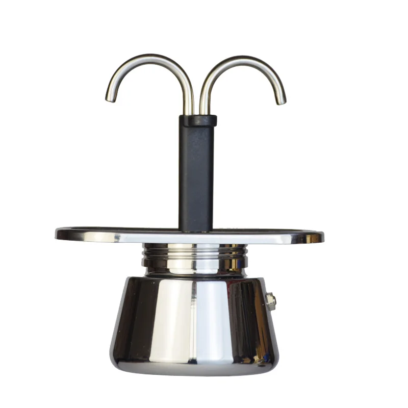 Pocket Coffee Maker - 200ML Mini Moka Pot Double Tube