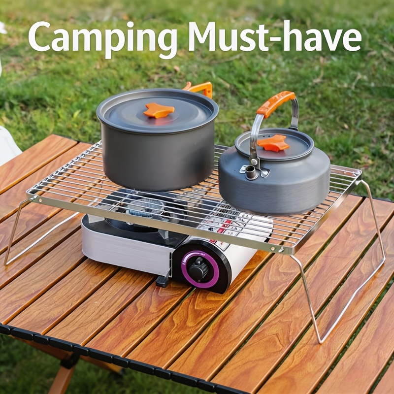 Camping Cooking Appliances - Support de feu de camp pliable