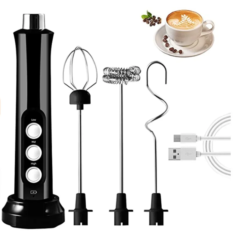 Pocket Coffee Maker - Mousseur à lait électrique 3 en