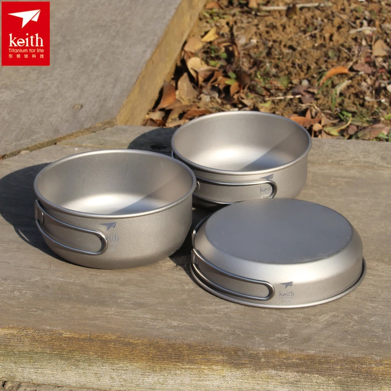 Camping Outdoor Cooking Set - Pamono-Ensemble d'ustensiles de cuisine en titane,