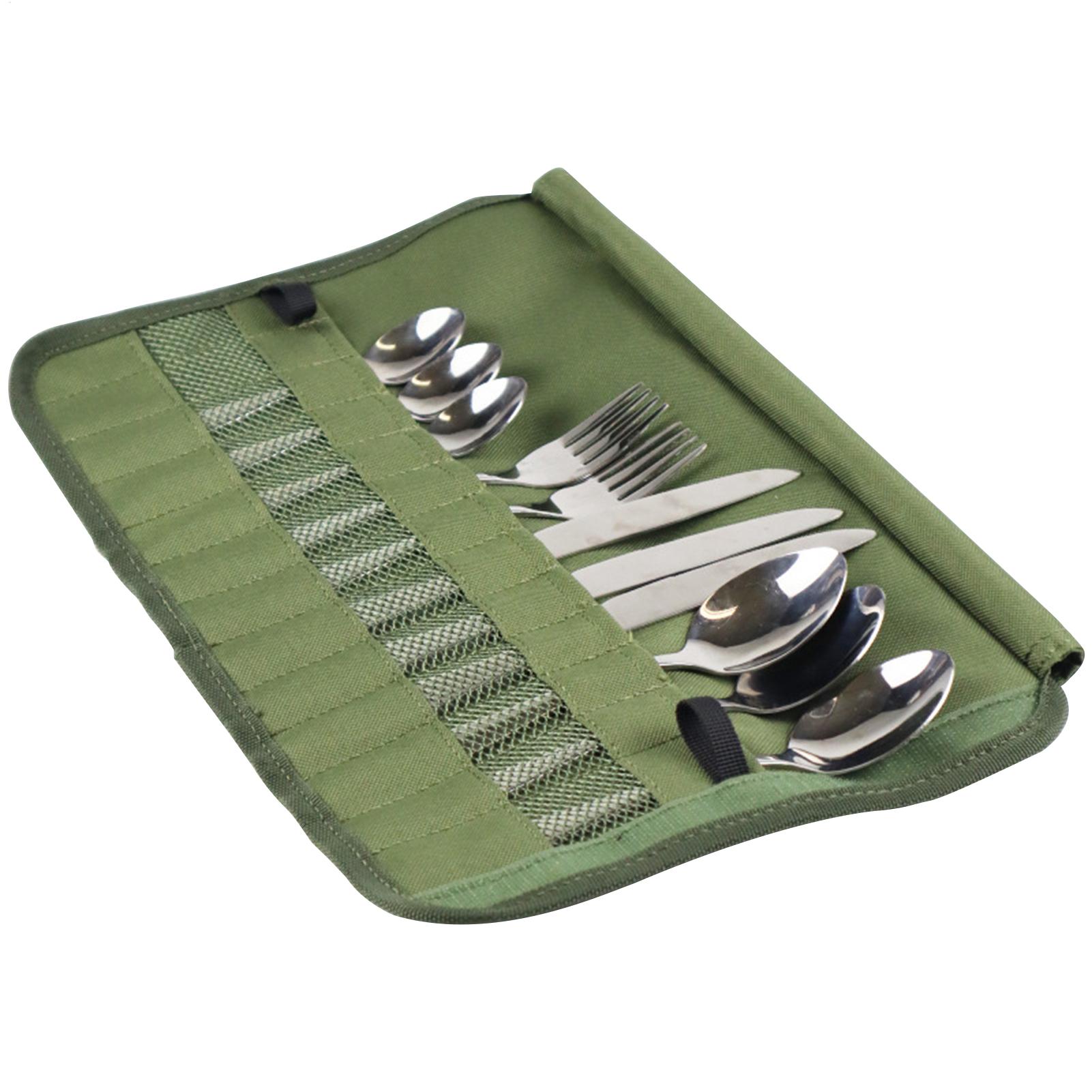 Camping Cooking Utensil Roll - Sac de rangement de cuisine, sac