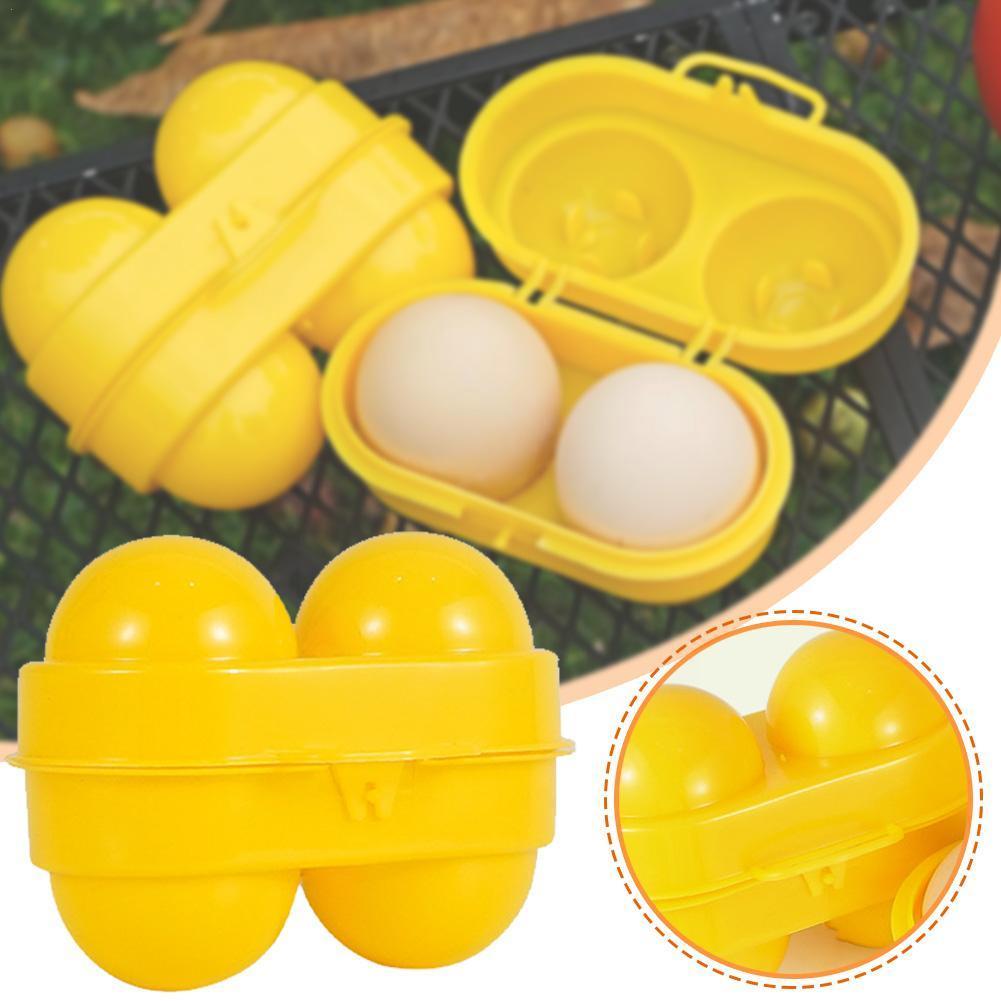 Camping Cooking Container - Boîte de Rangement d'emoufs à 2