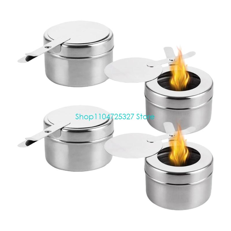Camping Cooking Container - D8KF 4 pièces brûleurs résistants à