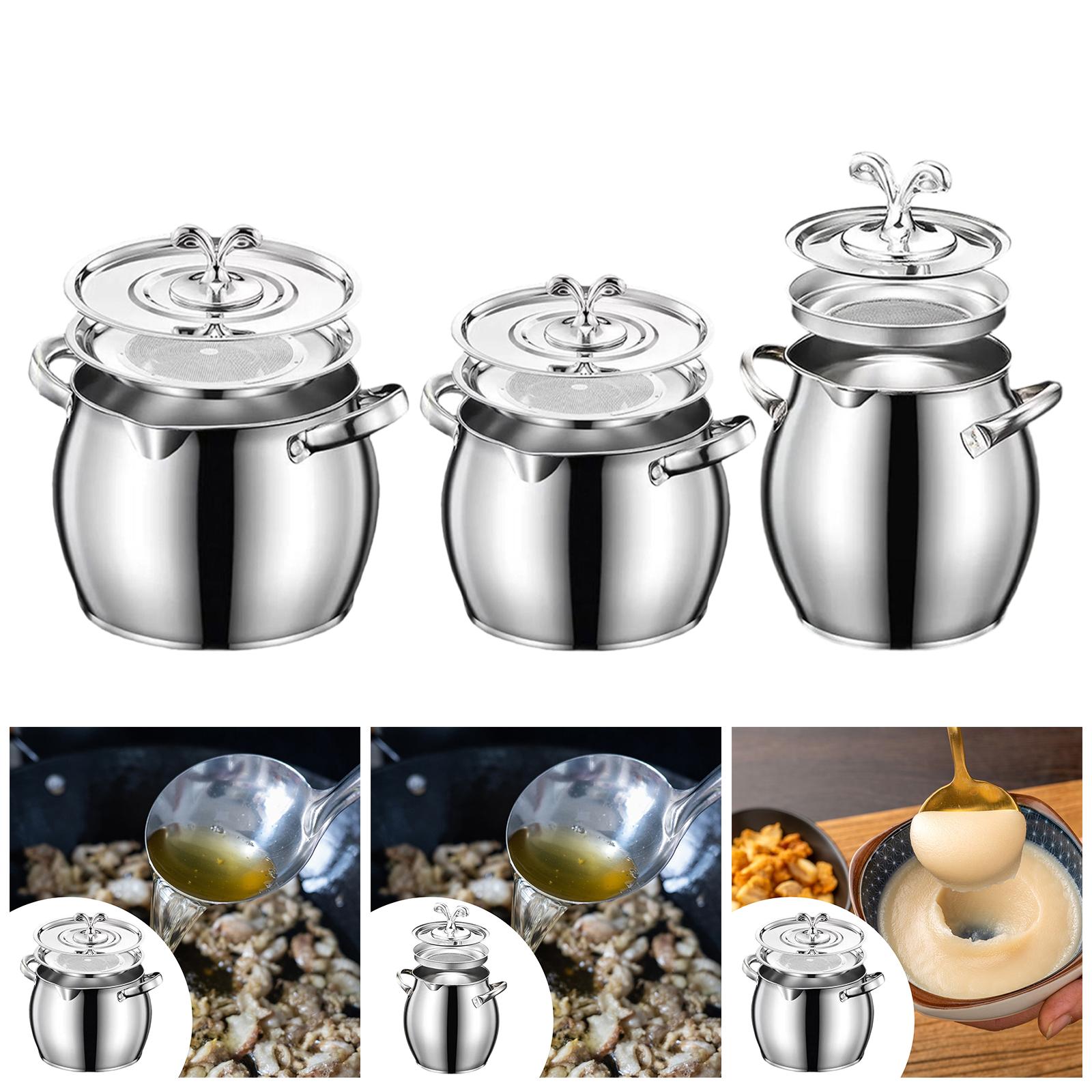 Camping Cooking Container - Récipient à graisse polyvalent résistant à