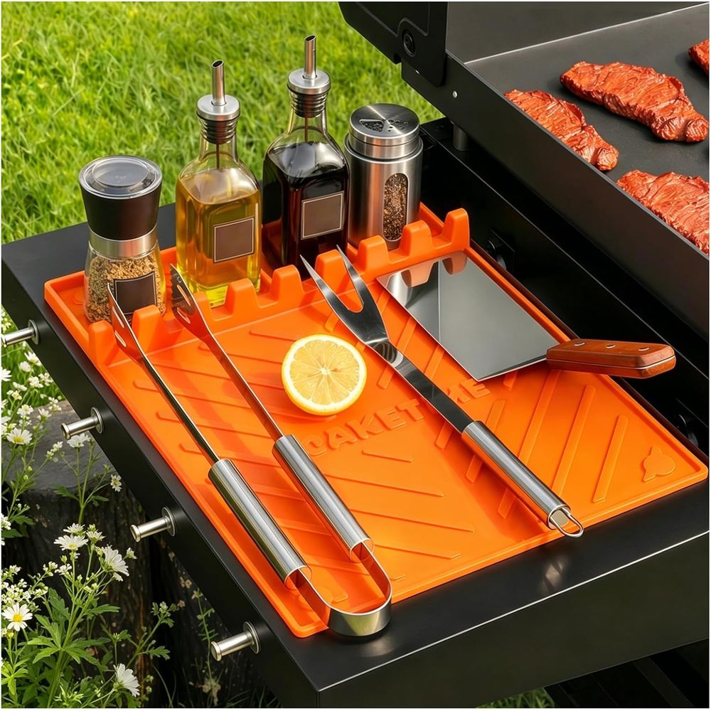 Camping Cooking - Tapis de cuisson en silicone ou