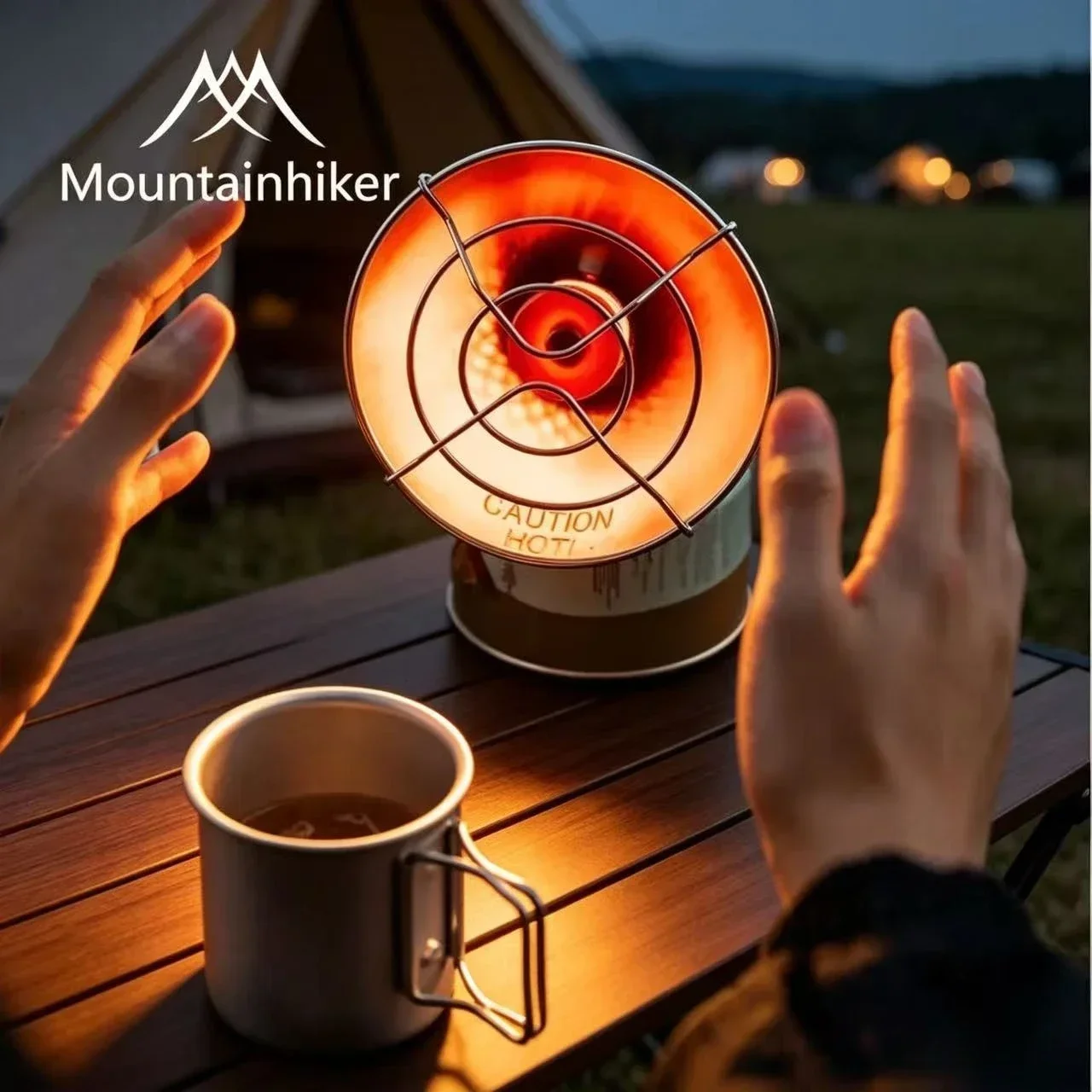 Camping Cooking Heater - Réchaud à gaz portable miniature MOUNTAINHIKER