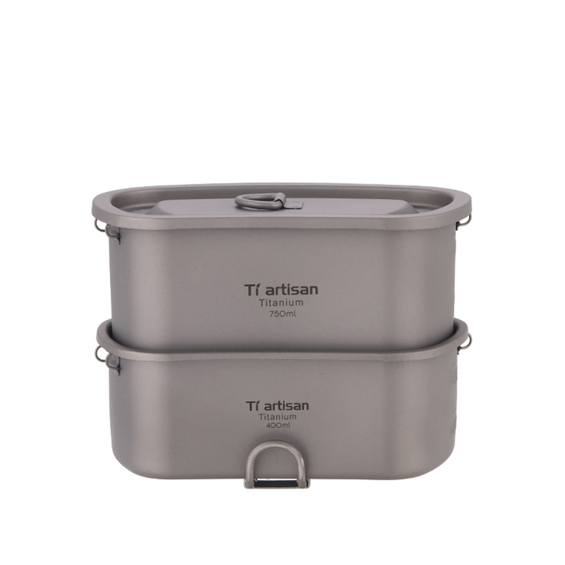 Camping Cooking Noodles - Ensemble de cuisine en titane pour