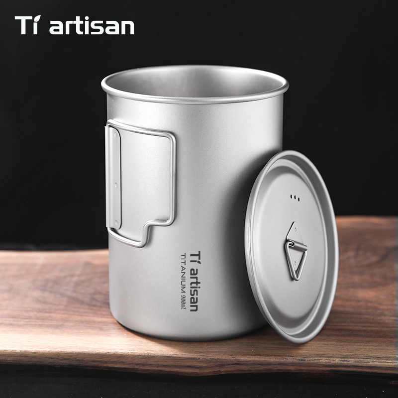 Camping Cooking Lightweight - Tiartisan Tasse de camping en titane