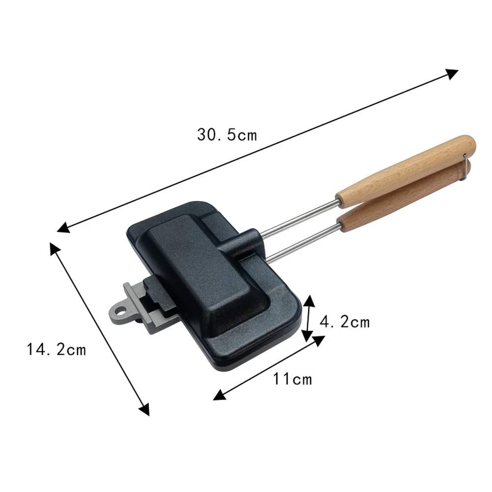 Poêle à sandwich en aluminium  - Camping Cooking Utensil Roll avis et prix
