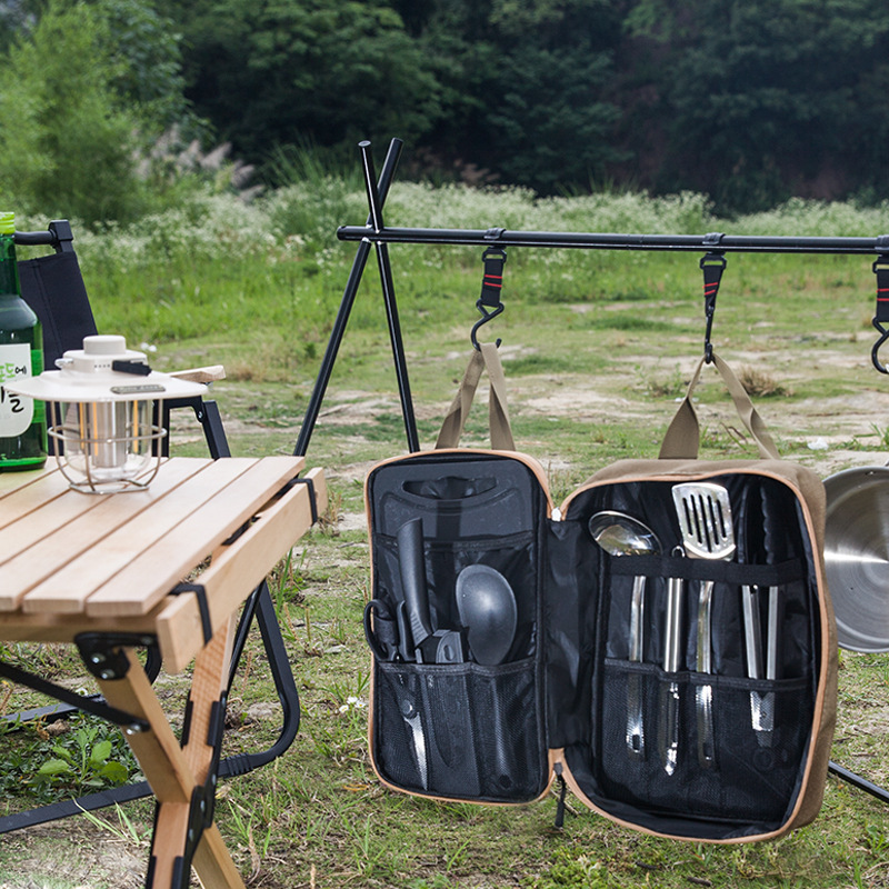 Ensemble de 8 ustensiles de cu - Camping Cooking Cutlery Set avis et prix