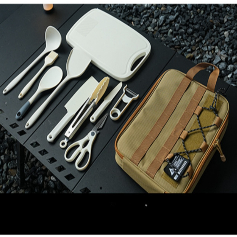 Ensemble de cuisine de camping - Camping Cooking Cutlery Set avis et prix