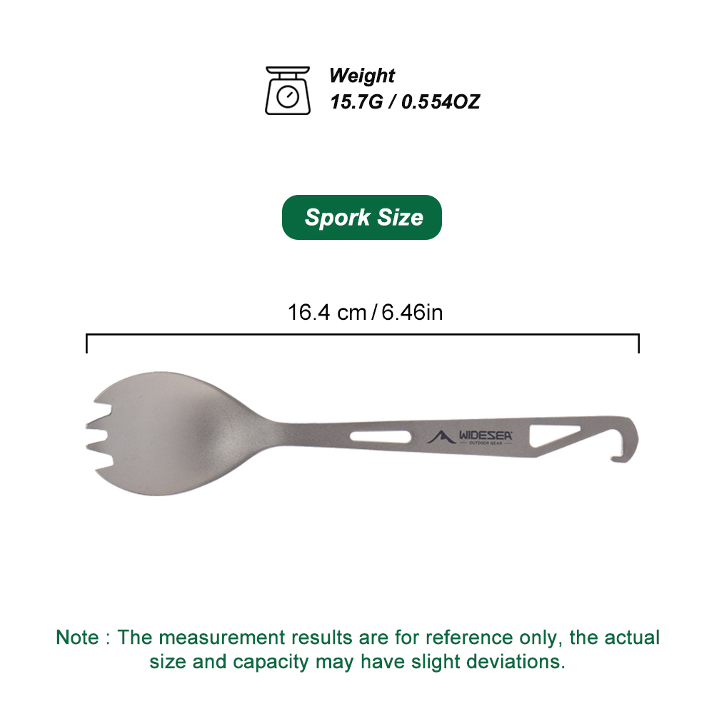 Widesea – ensemble de cuisine  - Camping Cooking Cutlery Set avis et prix