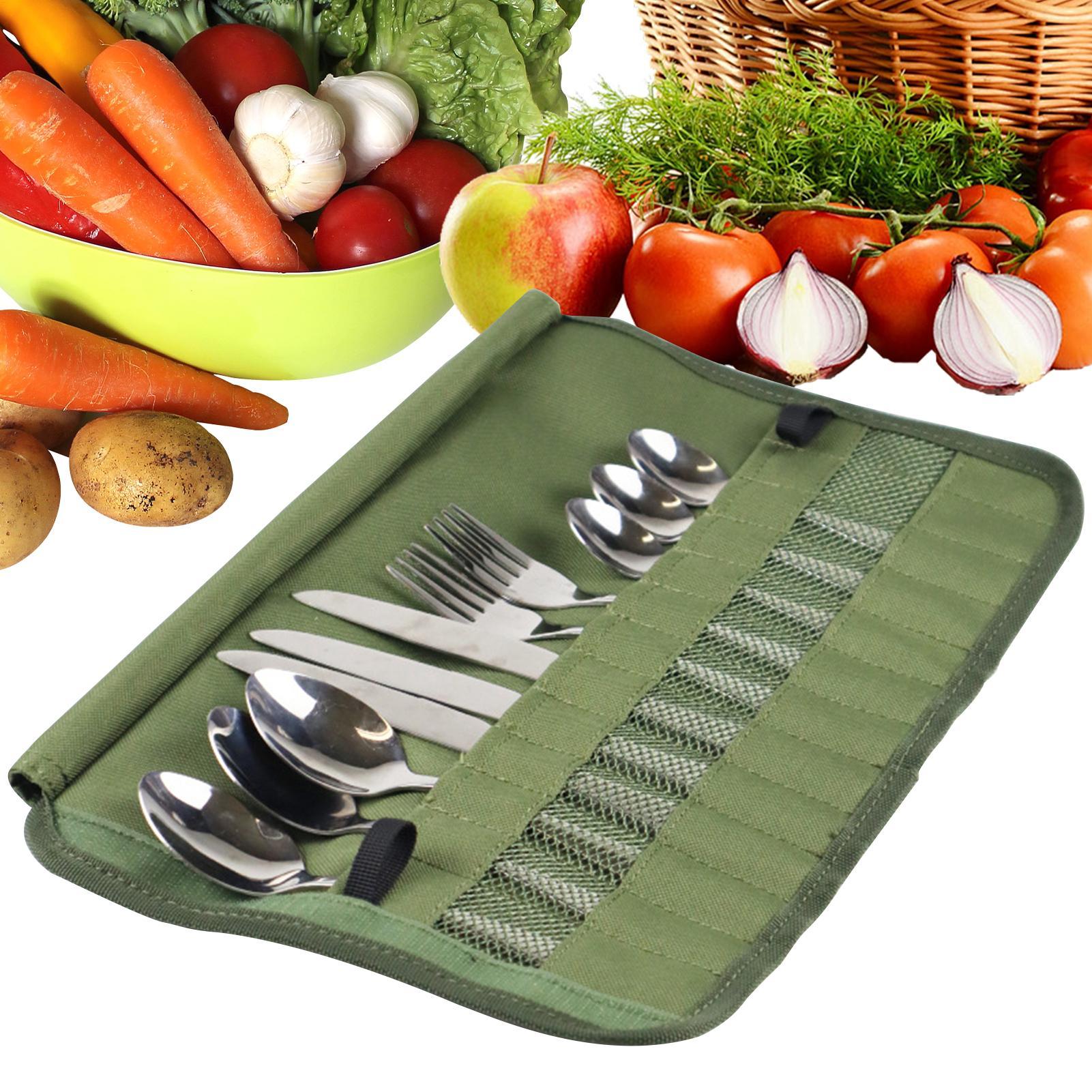 Sac de rangement pour vaissell - Camping Cooking Utensil Roll avis et prix