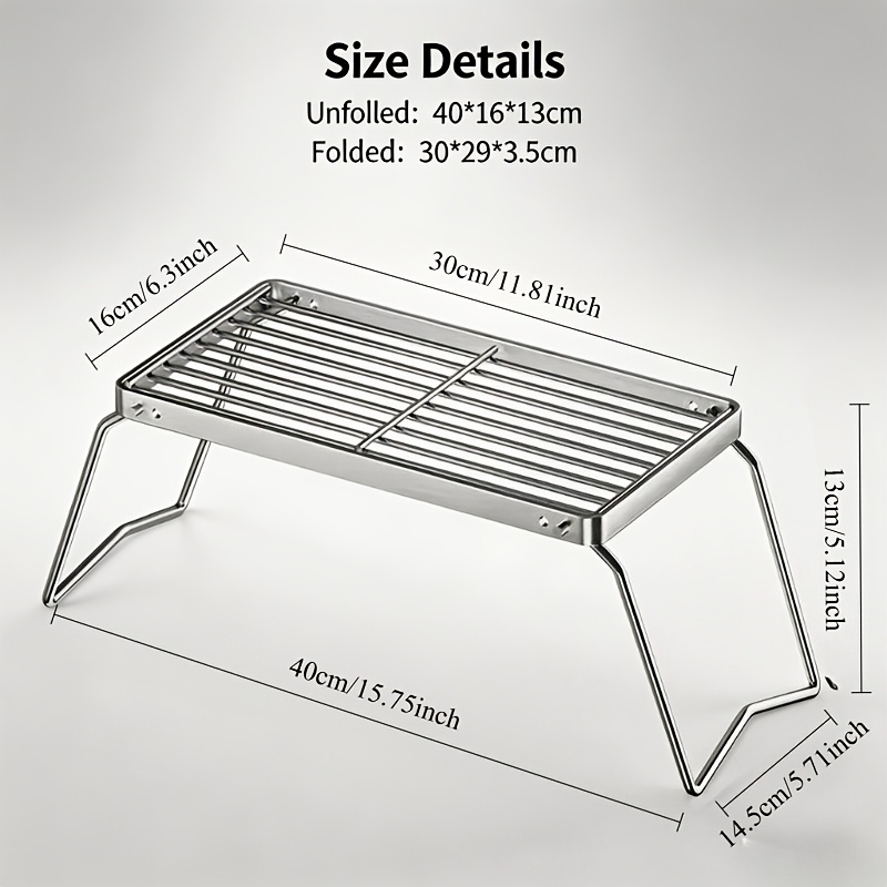 Support de feu de camp pliable - Camping Cooking Appliances avis et prix