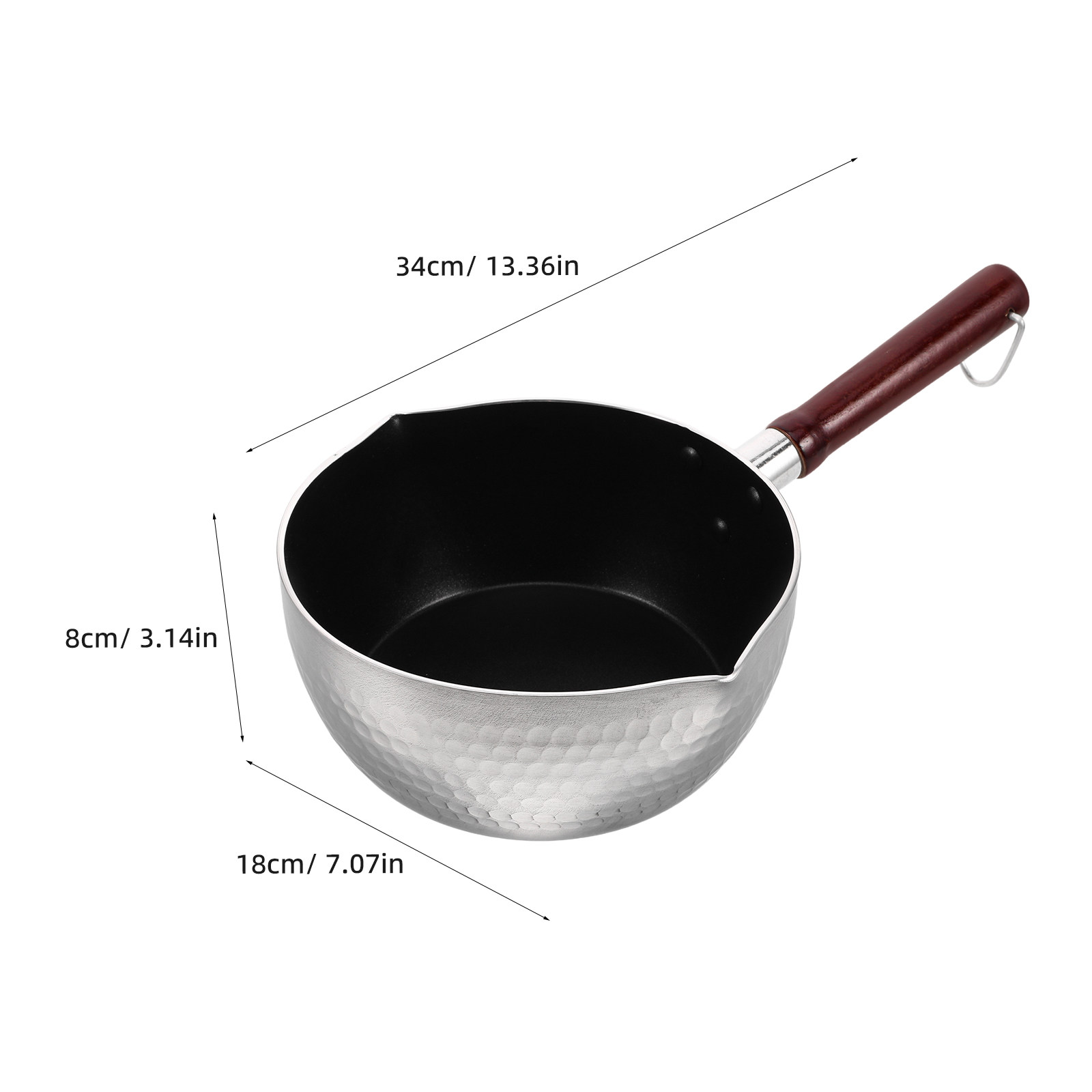 Marmite Chauffe-Lait Antiadhés - Camping Cooking Noodles avis et prix