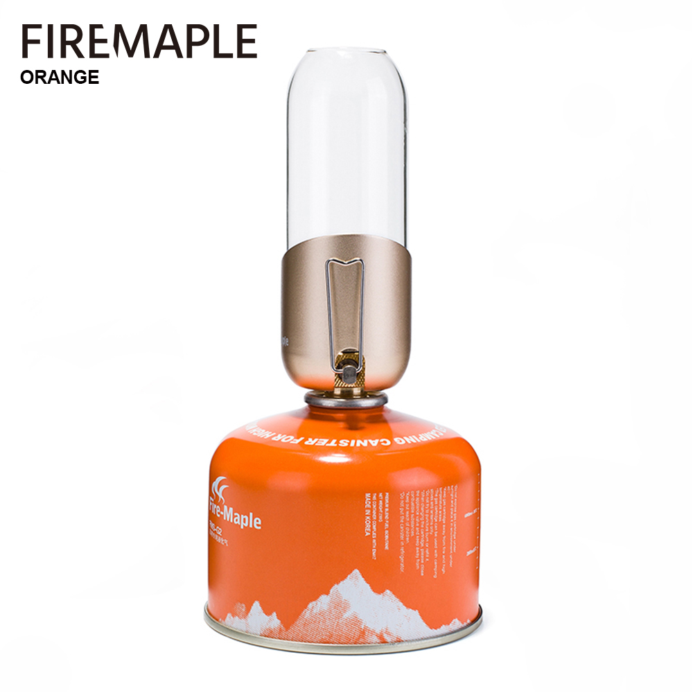 Lanterne à gaz orange en érabl - Camping Cooking Light avis et prix