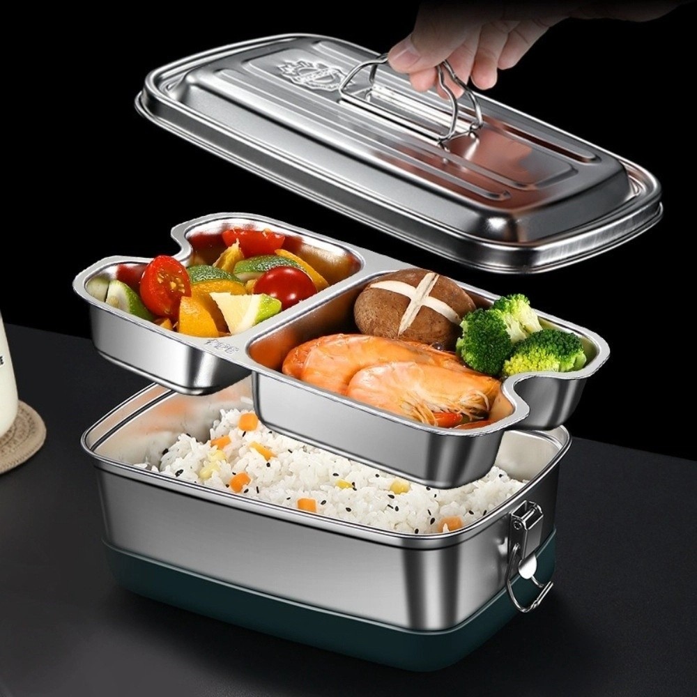 Boîte à déjeuner Double couche - Camping Cooking Appliances avis et prix
