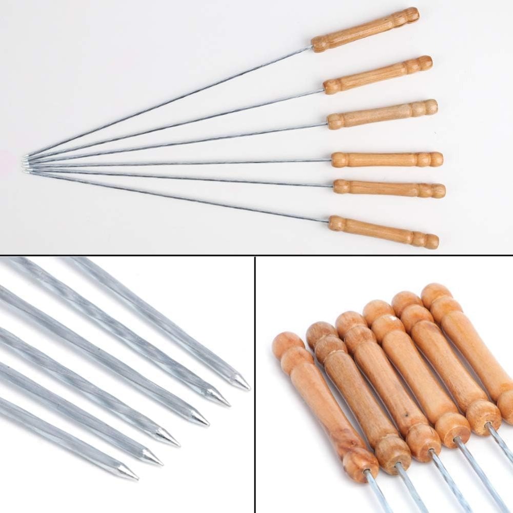 Brochettes de barbecue réutili - Camping Cooking Essentials avis et prix