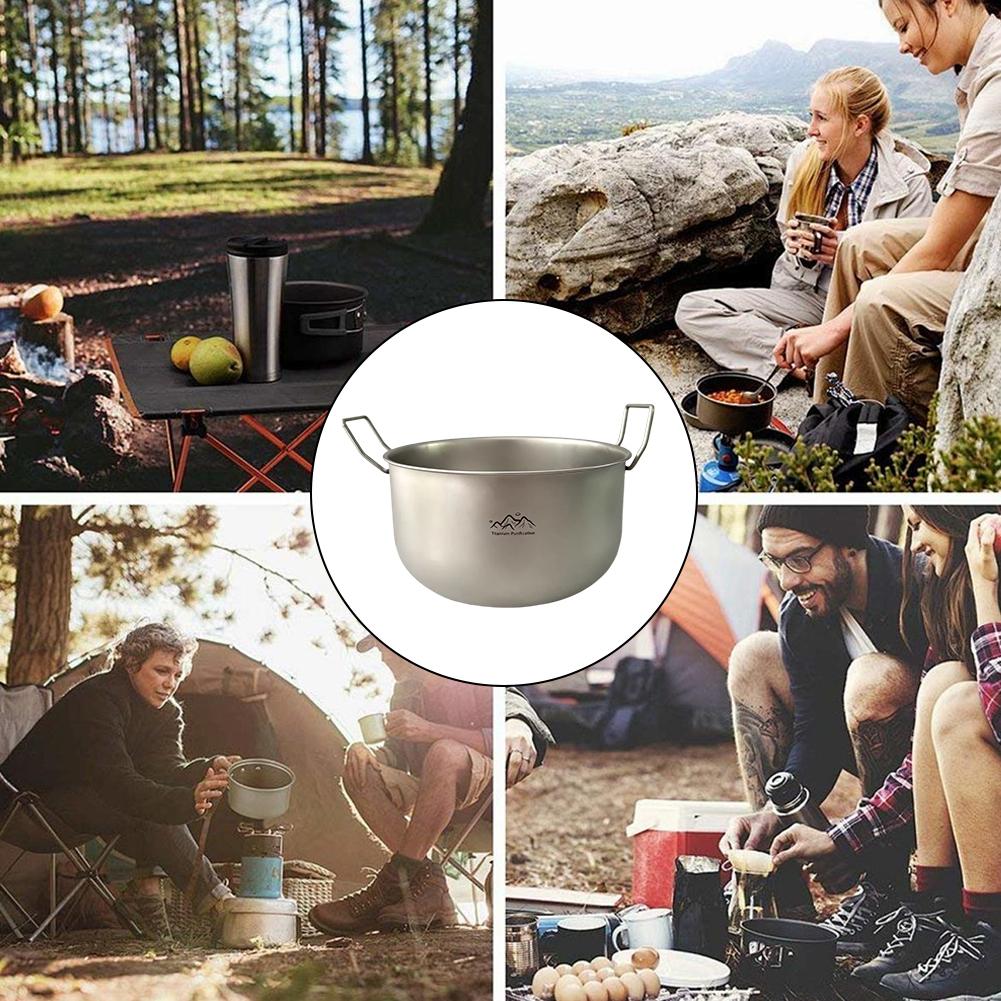 Marmite de camping en alliage  - Camping Cooking Noodles avis et prix