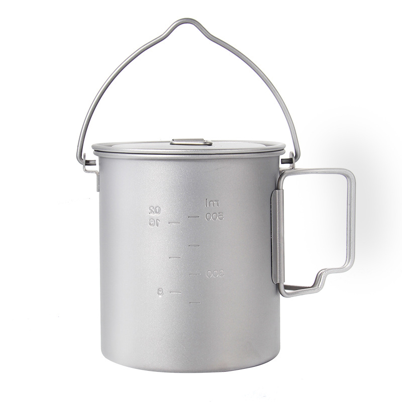 Marmite portable en titane pou - Camping Cooking Lightweight avis et prix