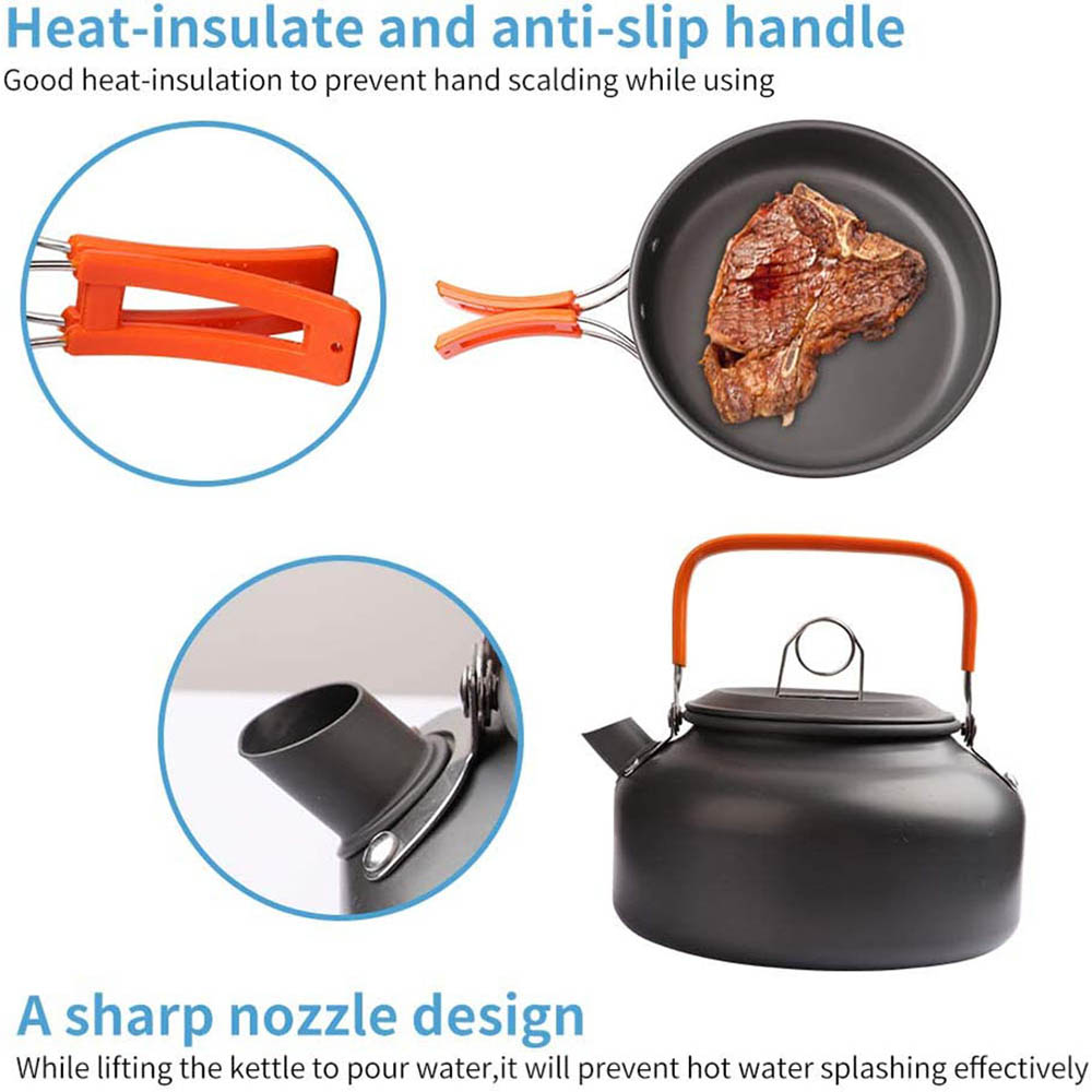 Kit d'ustensiles de cuisine de - Camping Cooking Essentials avis et prix