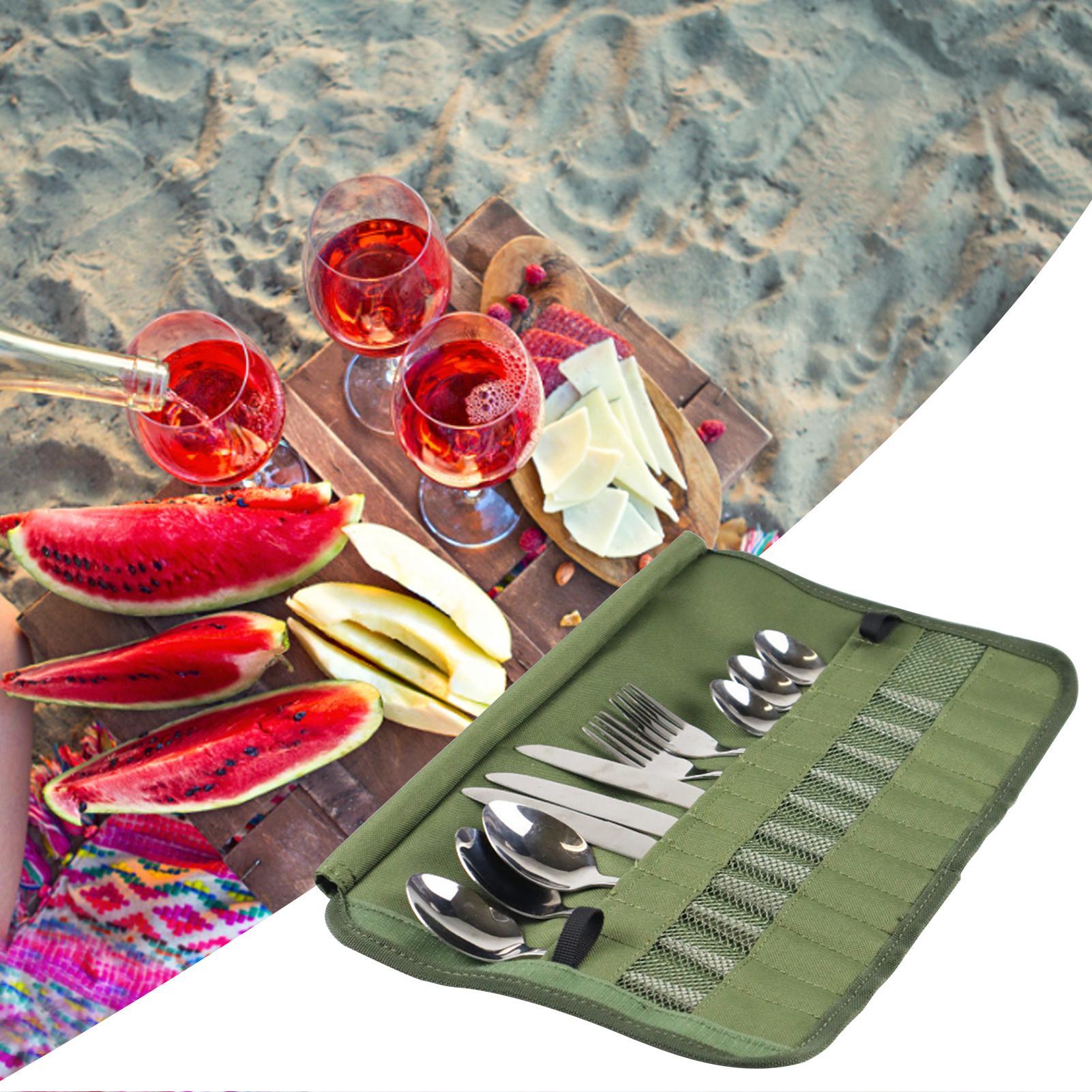 Sac de rangement de cuisine, s - Camping Cooking Utensil Roll avis et prix