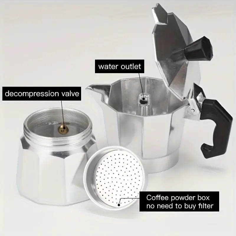 Cafetière Moka Classique en Al - Camping Cooking Utensils avis et prix