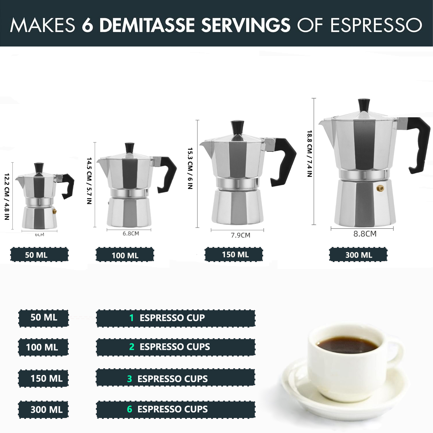 Cafetière Moka Classique en Al - Camping Cooking Utensils avis et prix