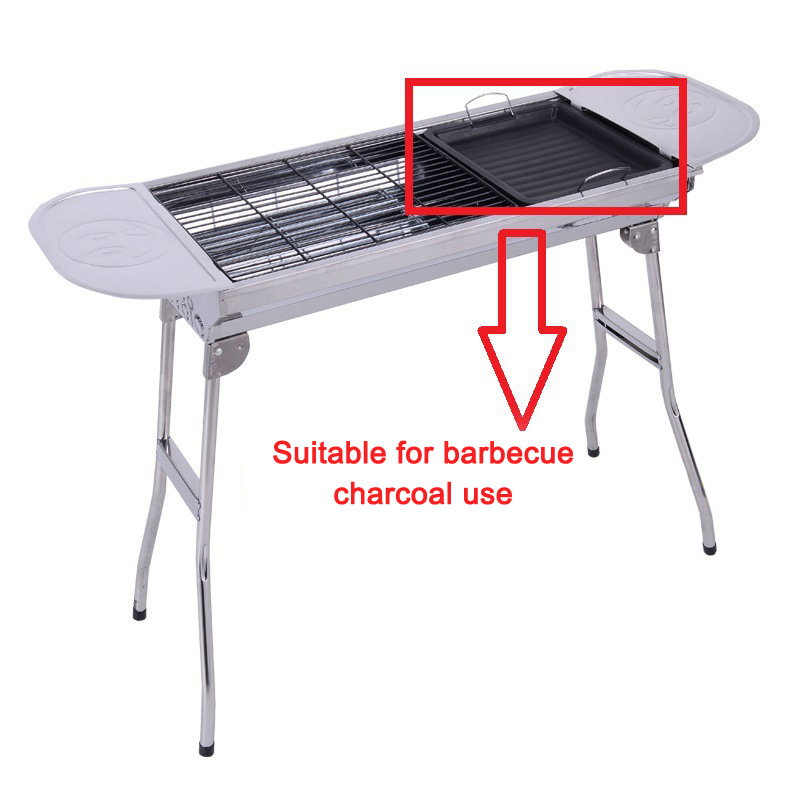 Poêle à griller carrée épaisse - Camping Cooking Appliances avis et prix