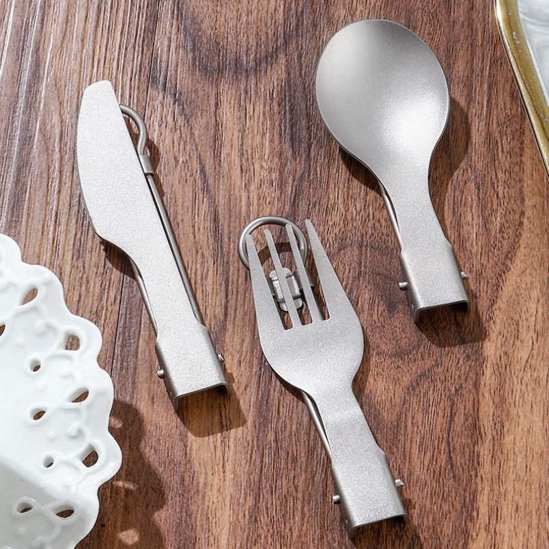 Ensemble d'ustensiles pliables - Camping Cooking Cutlery Set avis et prix
