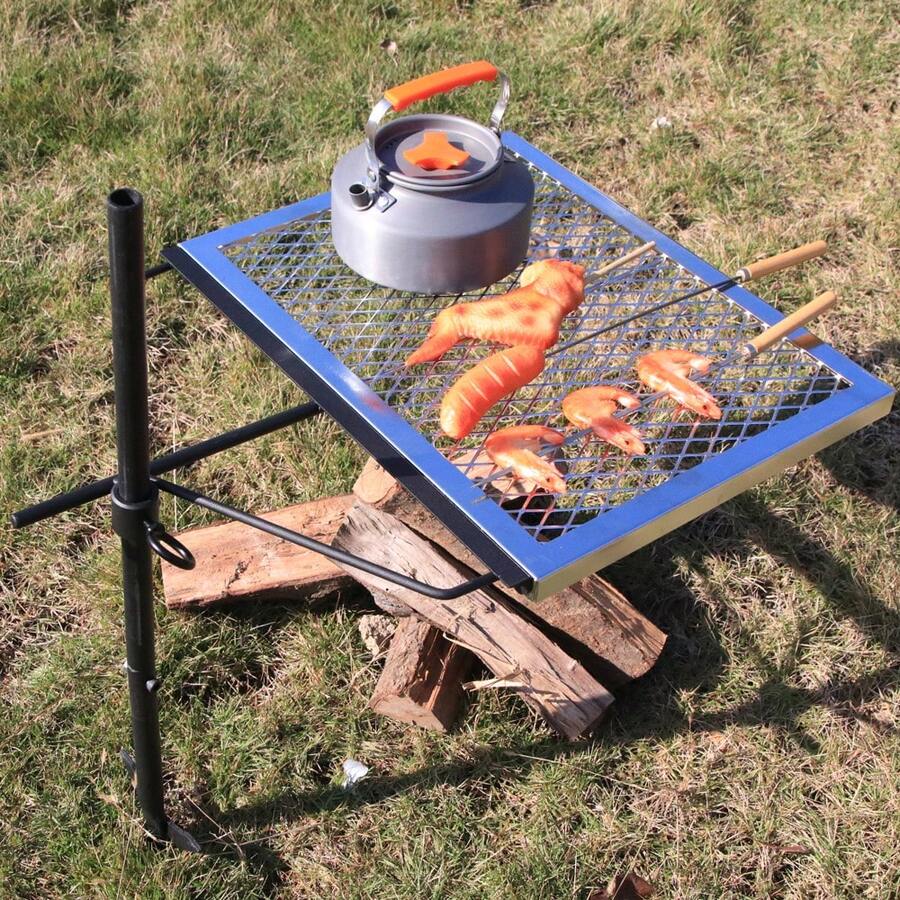 360 °   Grille de camping rota - Camping Cooking Open Fire avis et prix