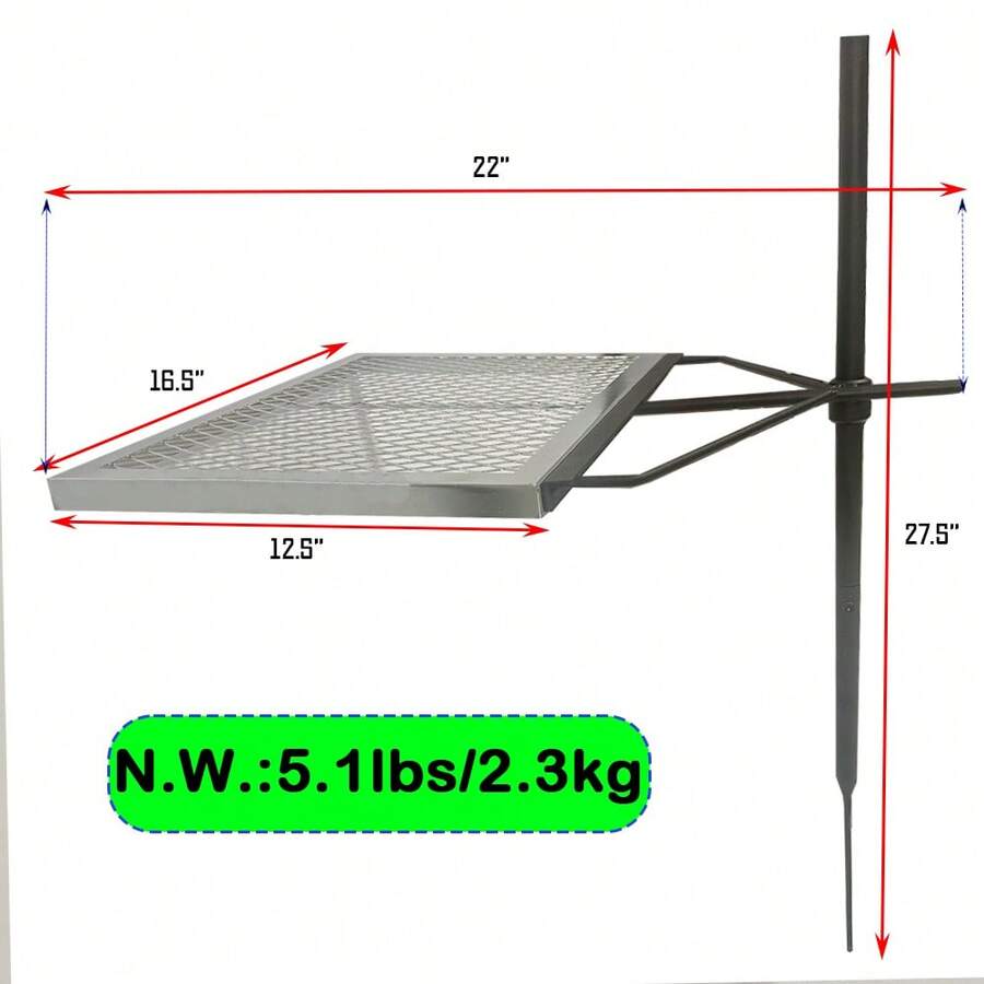 360 °   Grille de camping rota - Camping Cooking Open Fire avis et prix