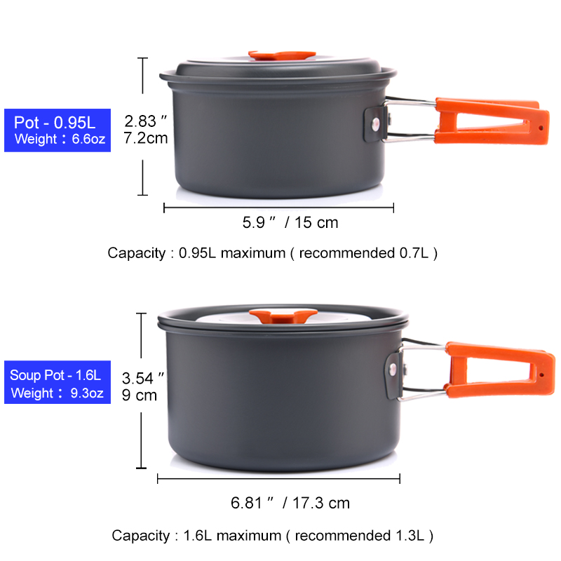 Widesea Camping ensemble d'ust - Camping Cooking Cutlery Set avis et prix