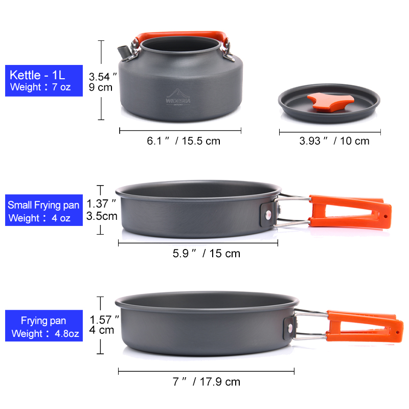 Widesea Camping ensemble d'ust - Camping Cooking Cutlery Set avis et prix