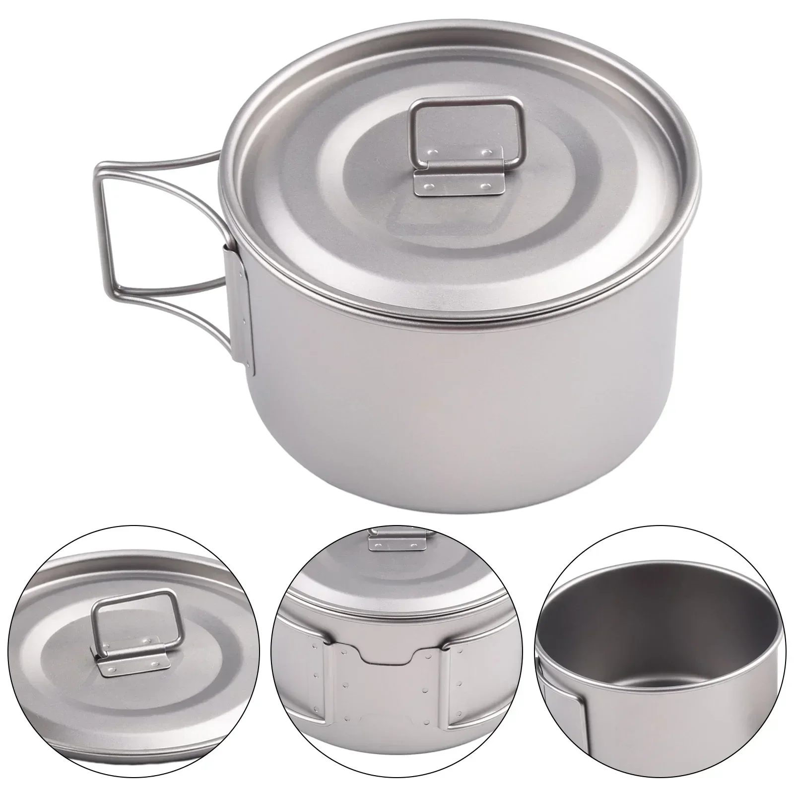 Filles en titane avec poignée  - Camping Cooking Container avis et prix