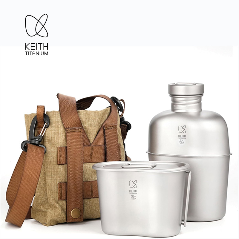 KEITH Kit de cantine en titane - Camping Outdoor Cooking Set avis et prix