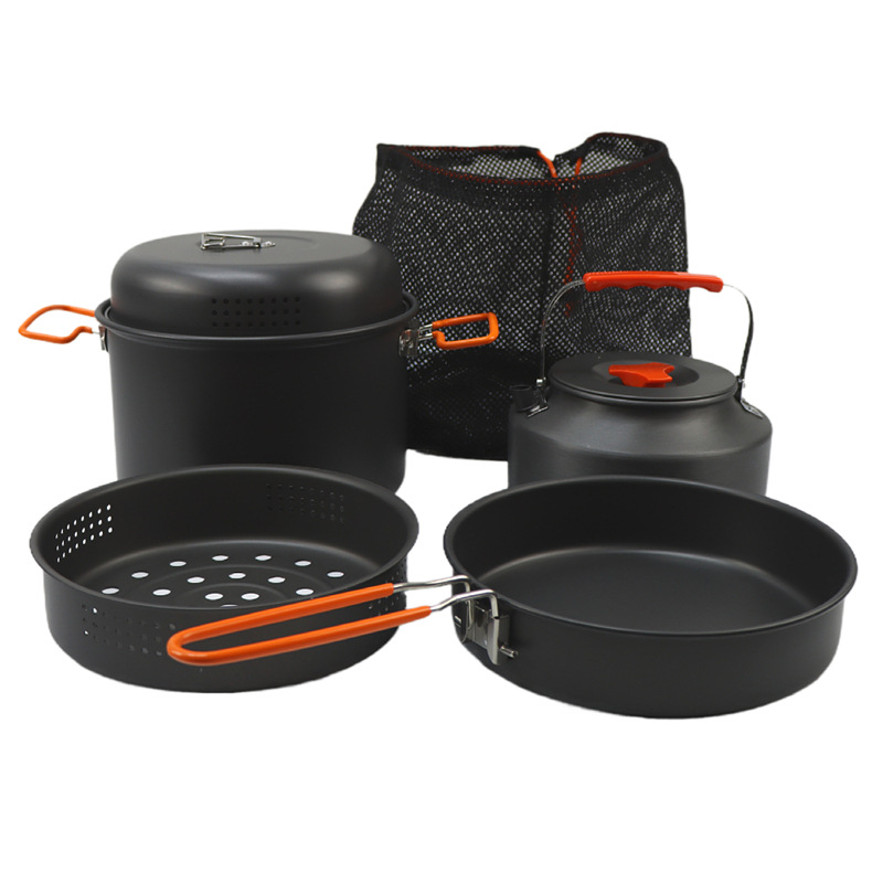 Ensemble d'ustensiles de cuisi - Camping Outdoor Cooking Set avis et prix