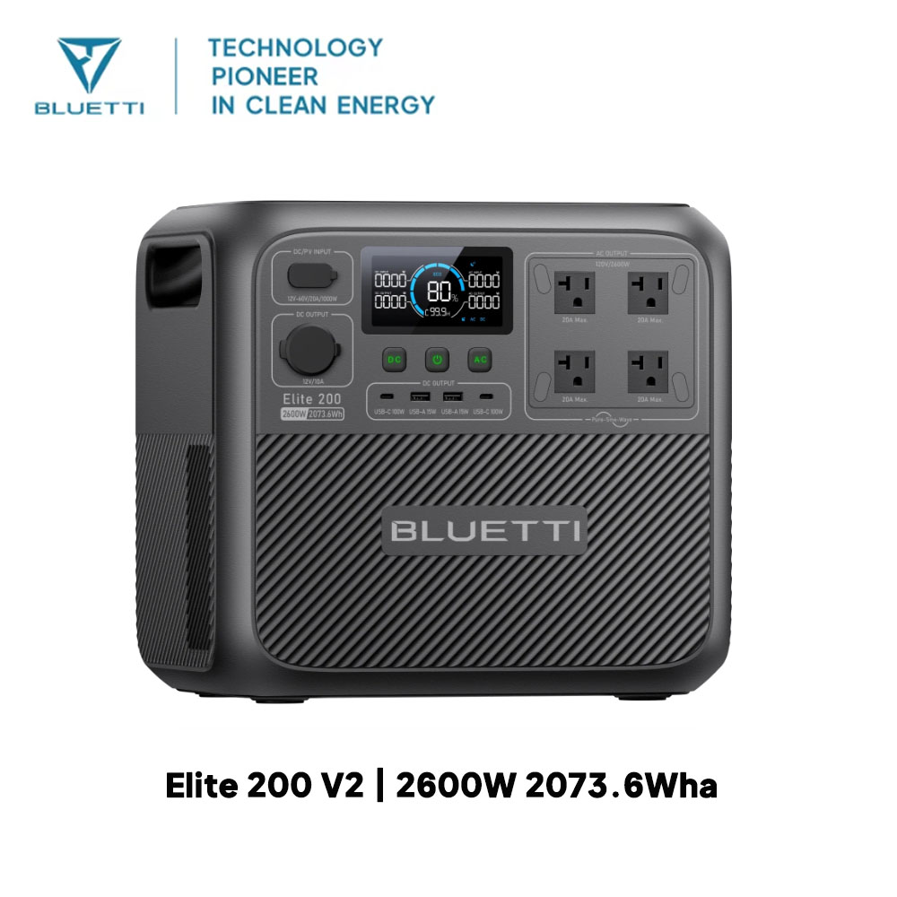 【Renew】BLUETTI Elite 200 V2 St - Camping Cooking Heater avis et prix