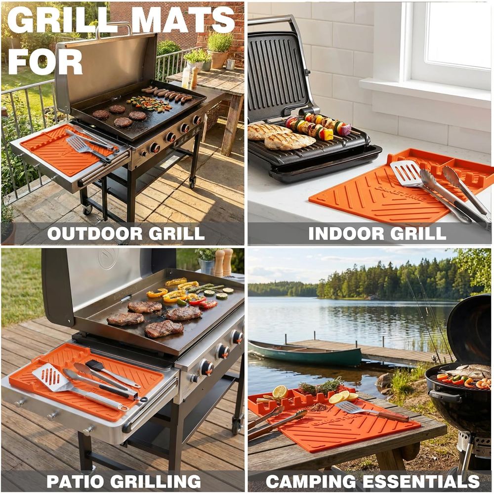 Tapis de cuisson en silicone o - Camping Cooking avis et prix