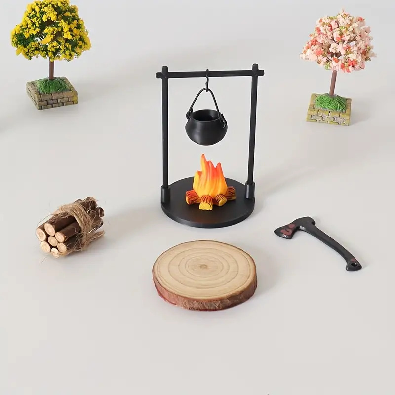 Mini poêle suspendu pour feu d - Camping Cooking Appliances avis et prix