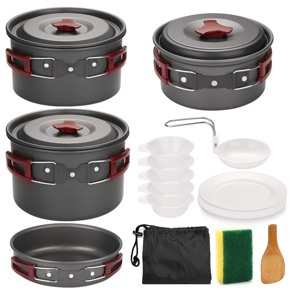Kit de batterie de cuisine de  - Camping Cooking Lightweight avis et prix