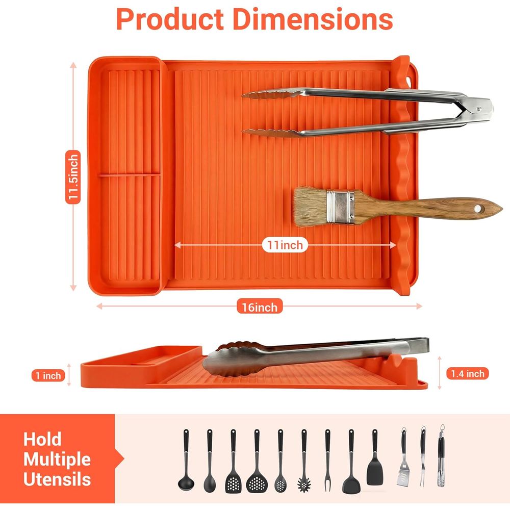 Tapis de barbecue en silicone  - Camping Cooking avis et prix