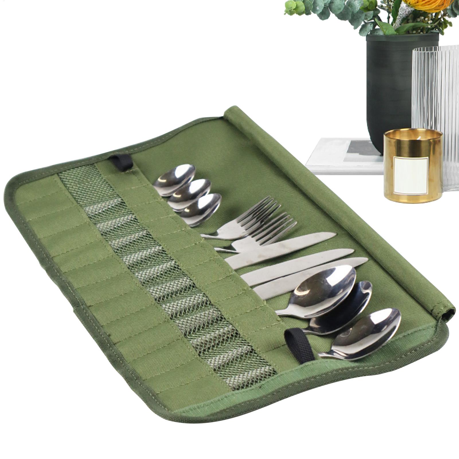 Sac de rangement pour couverts - Camping Cooking Utensil Roll avis et prix
