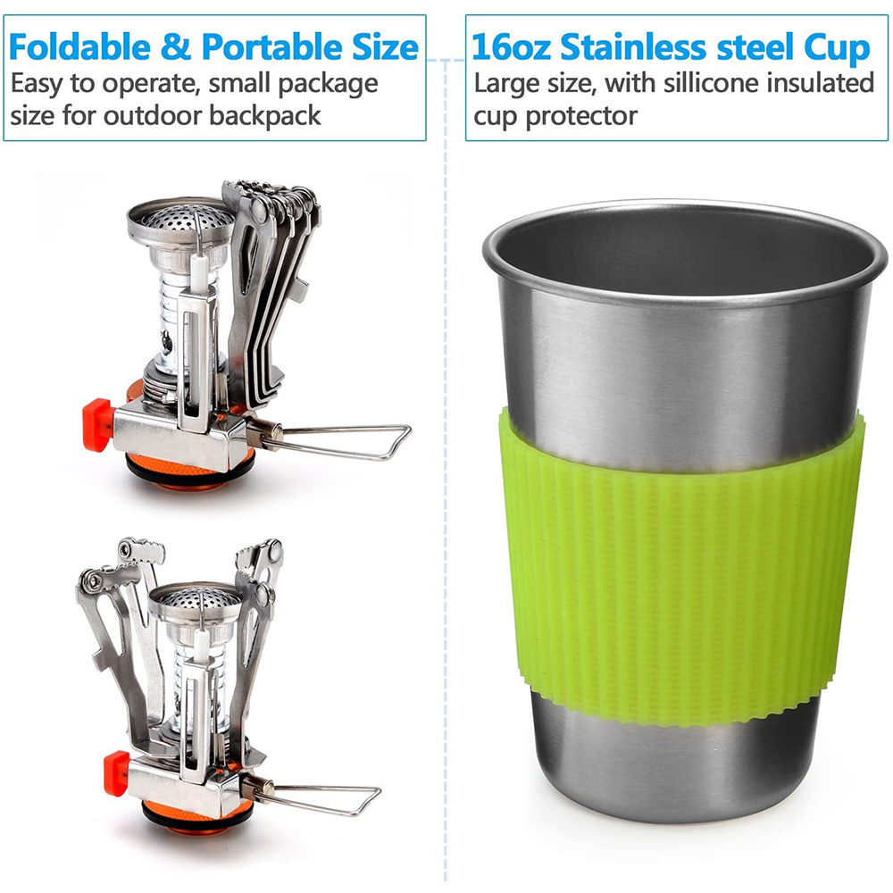 Kit d'ustensiles de cuisine de - Camping Cooking Essentials avis et prix
