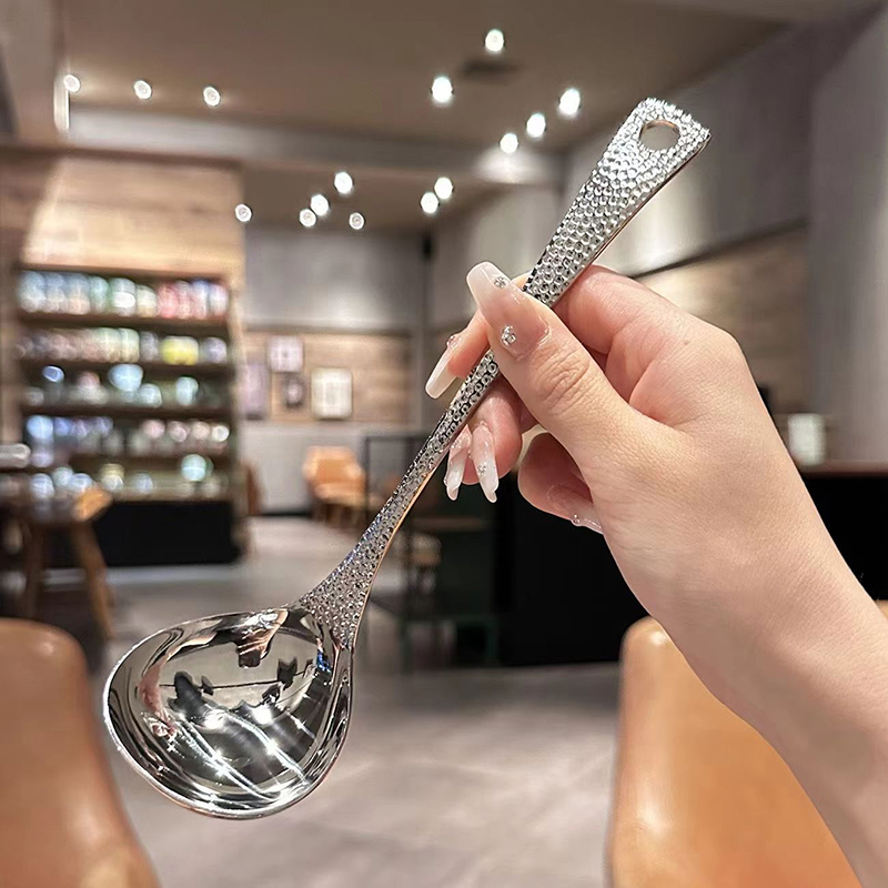Louche à soupe en acier inoxyd - Camping Cooking Essentials avis et prix