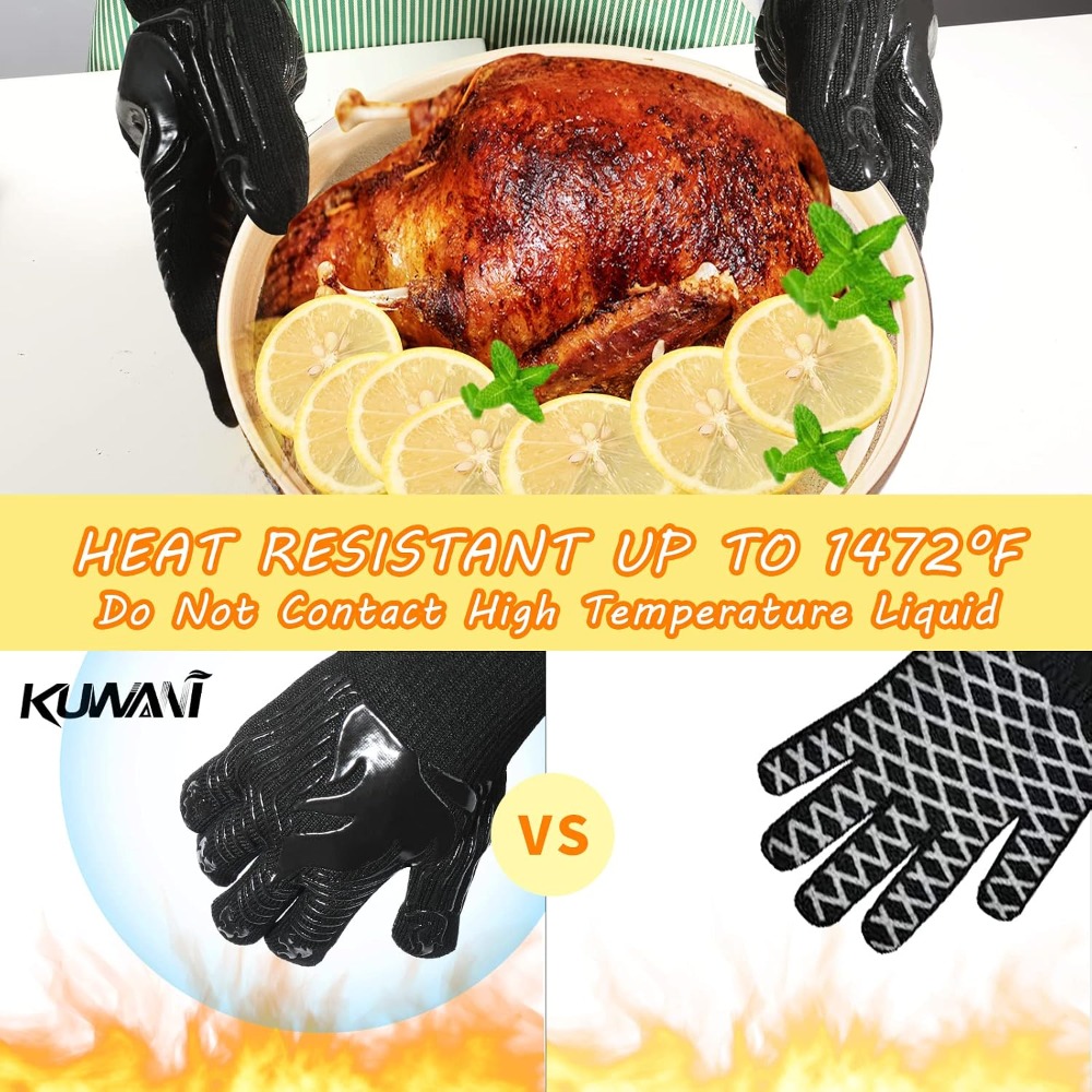 Gants de barbecue, 1472 ° Gant - Camping Cooking avis et prix